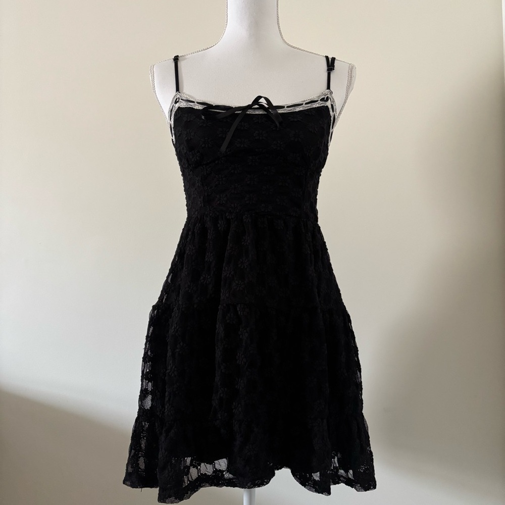Aeropostale Lace Coquette Dress S